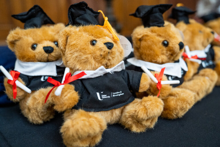 UU graduation teddy bears